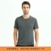 Áo thể thao mới trùm đầu áo sơ mi nữ thời trang cotton Áo thun cổ tròn tay dài nữ yoga Áo phông giản dị mùa thu đông - Áo phông thể thao Áo phông thể thao