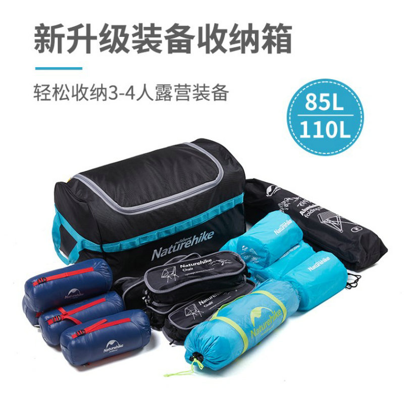 NH Folding Suitcase Outdoor Equipped Cashier Bag With Wheels Large Capacity Travel Bag Luggage Pacer Bag