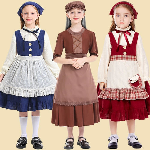 Костюм маленькой девочки со спичками ~ Детский сад, детская драматическая сцена, День защиты детей, гражданская беднота