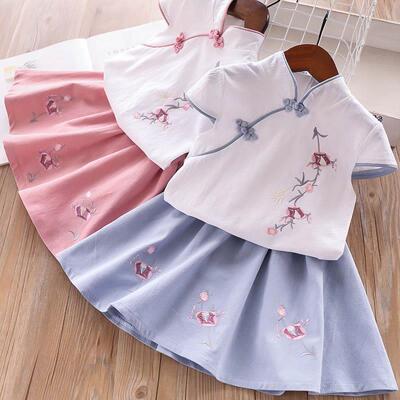 taobao agent Hanfu, clothing, retro children's cheongsam, Chinese style