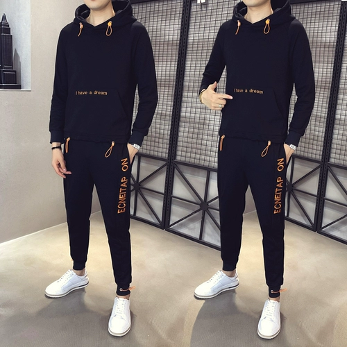 Трендовая толстовка, осенняя куртка для отдыха, комплект, популярно в интернете, в корейском стиле, коллекция 2021