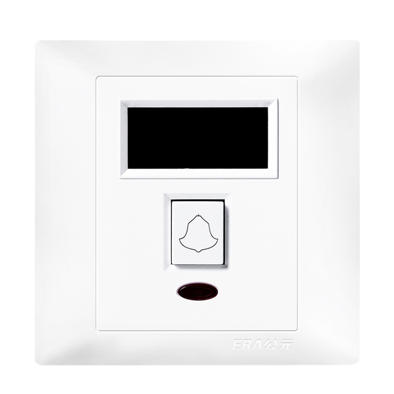 ERA A.D. K50 white Do not disturb doorbell guesthouse Hotel Villa Doorbell switch 86 Type of cable Show doorbell