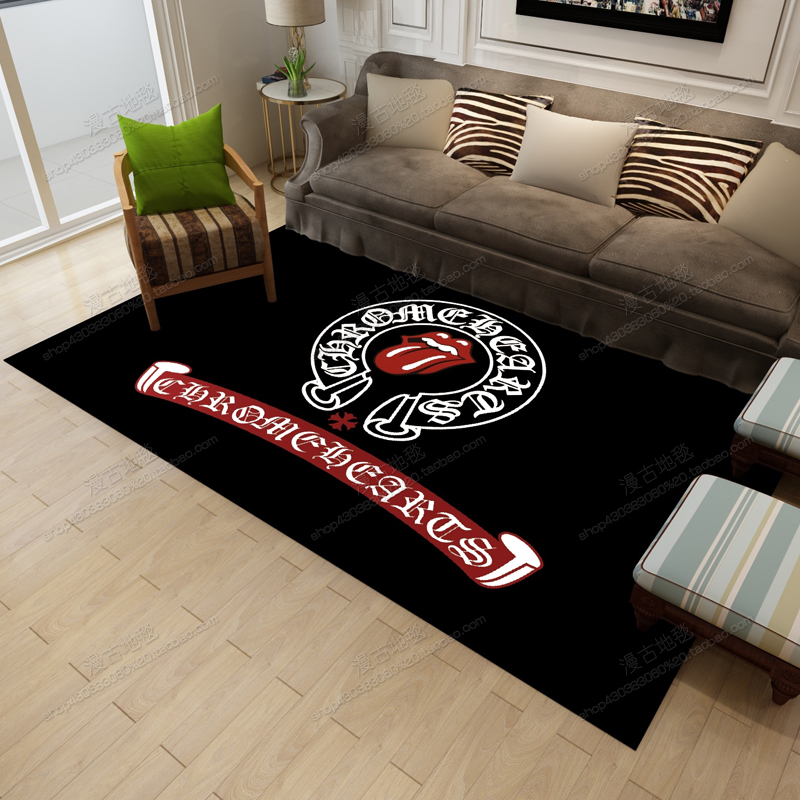 trendy living room kaws carpet bedroom bedside blanket personality bla coffee table mat cloakroom tide brand floor mats can be customized