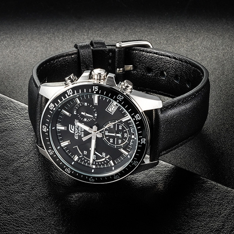 CASIO EDIFICE EFV-540 腕時計 ウォッチ クォーツ EFV-540D-1AV | EDIFICE Standard Chronograph | CASIO SINGAPORE