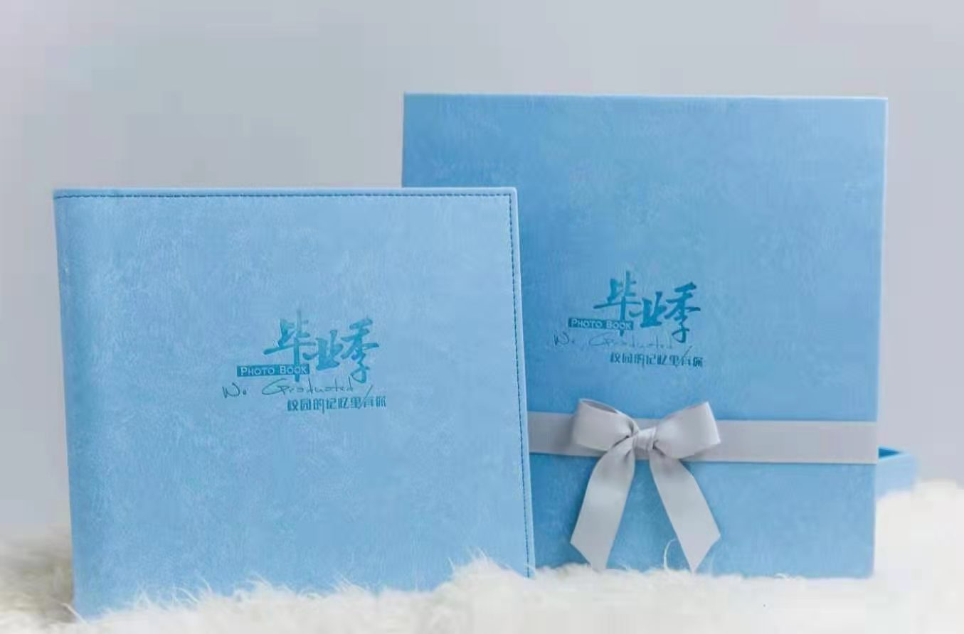 Comic Book Custom Leather Cover Graduation Season Commemorative Album Production Class Classmates Newsletter