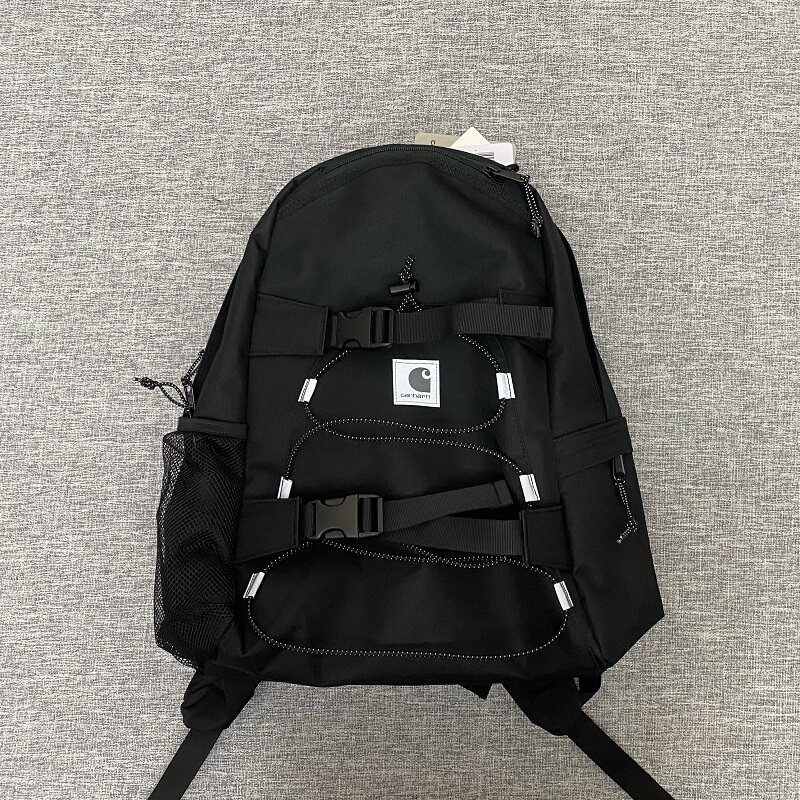 In-Stock Carhartt Backpack Japanese Rakuten Carhartt Skateboard Backpack Outdoor Casual Sports Backpack