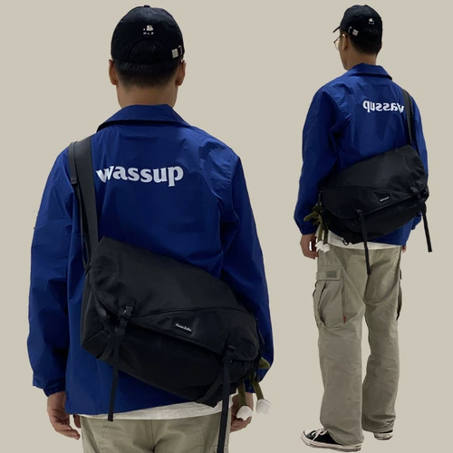 Японская сумка через плечо, мужская сумка на одно плечо, рюкзак