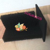 High-efficiency adsorption activated carbon filter cotton 1m*2m for spray paint room Purify paint smell activated carbon filter sponge