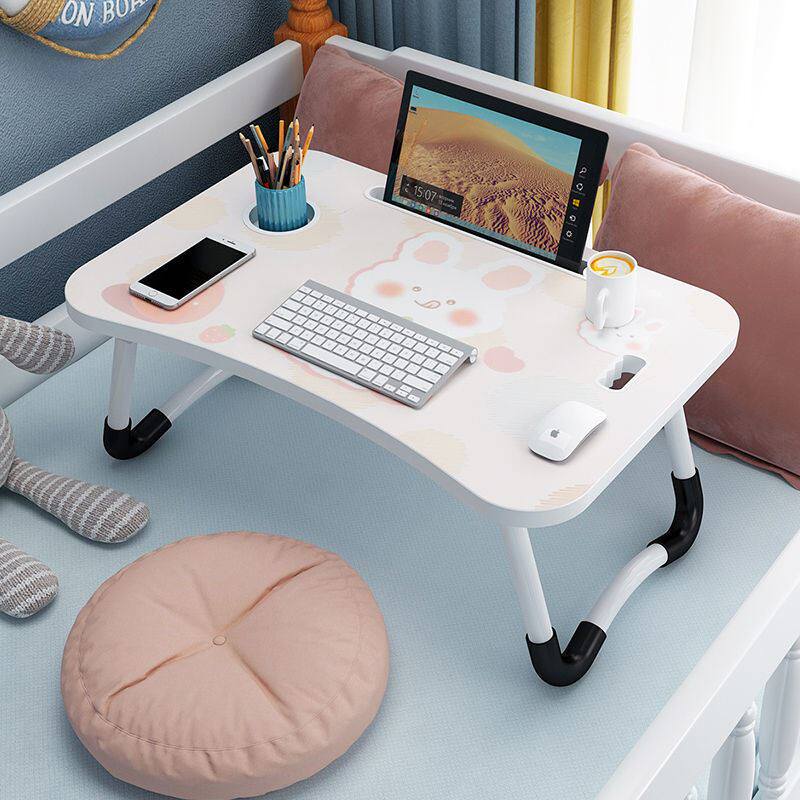 Bed Notebook Computer Desk Sloth Desk Mobile Desk Brief Sloth Dorm Room Desk Fold small table