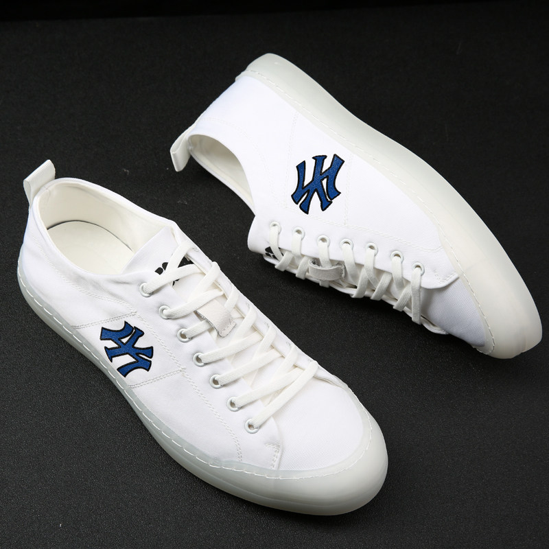 homedailly pass out comfortably ultra breathable ~ European station Summer men breathable small white shoes jelly bottom soft bottom