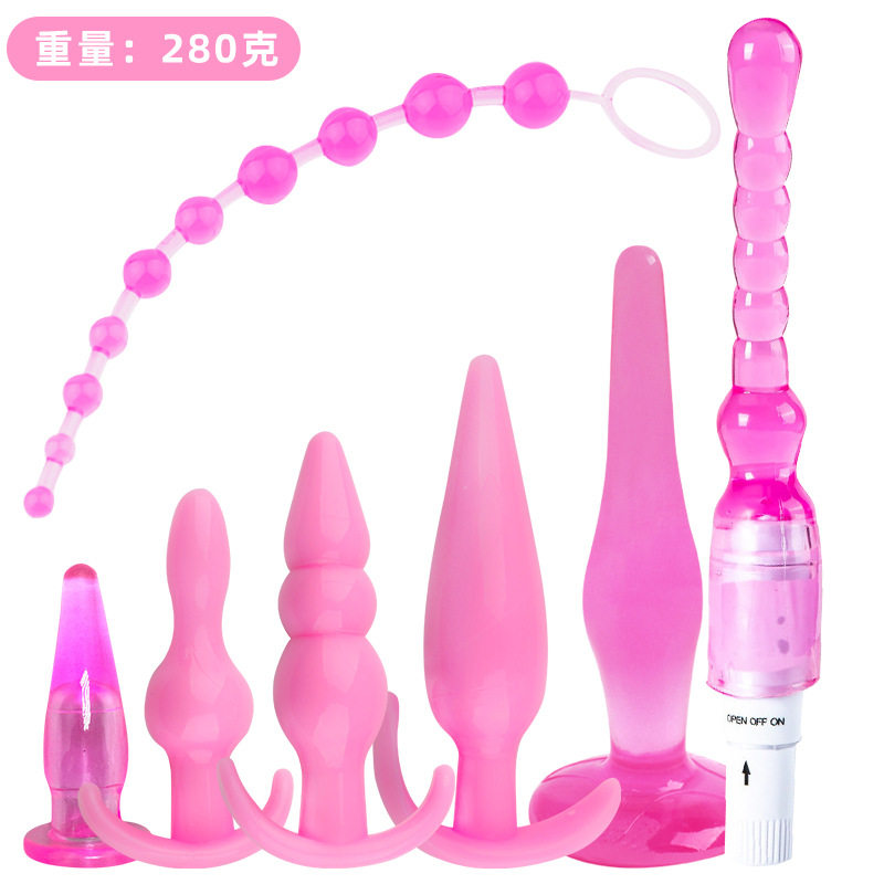 G-spot orgasm fun expansion anal back court pull bead anal plug adult supplies female and male anal plug masturbation device