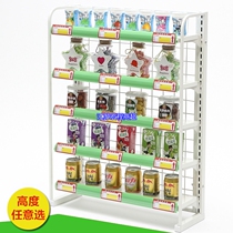  Supermarket shelves in front of the cashier Chewing gum xylitol storage display shelves Sub-chewing gum rack display rack