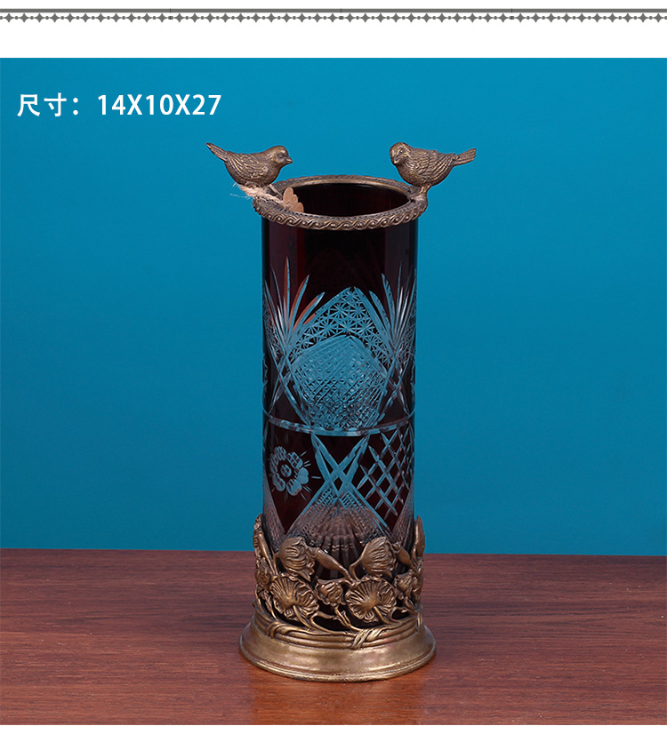 Foreign trade export orphan works pure copper the sitting room porch ceramics handicraft artical household soft adornment is placed