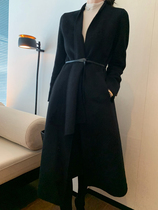 DJOS is sold out the elegant and noble D family style 80 pieces of all-wool coat send leather belt