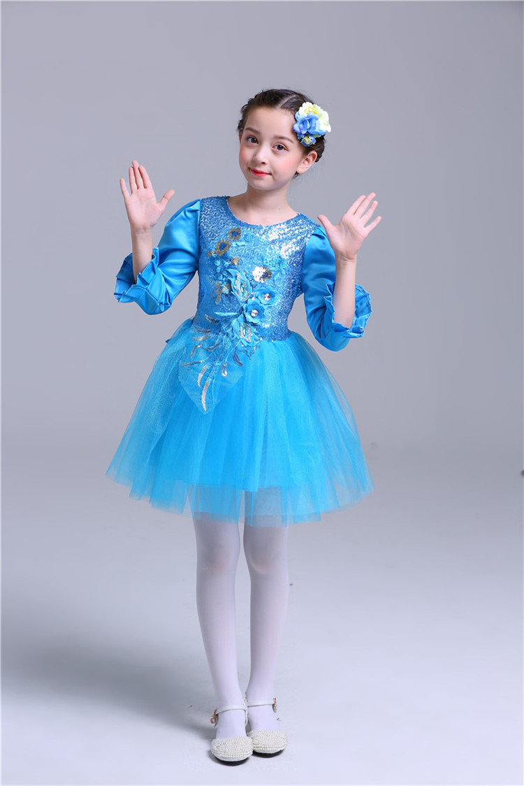 Trang phục trẻ em, bé trai và bé gái, công chúa, váy, mẫu giáo, hợp xướng, biểu diễn của trẻ em, váy công chúa, váy lót quần áo bé gái múa ba lê