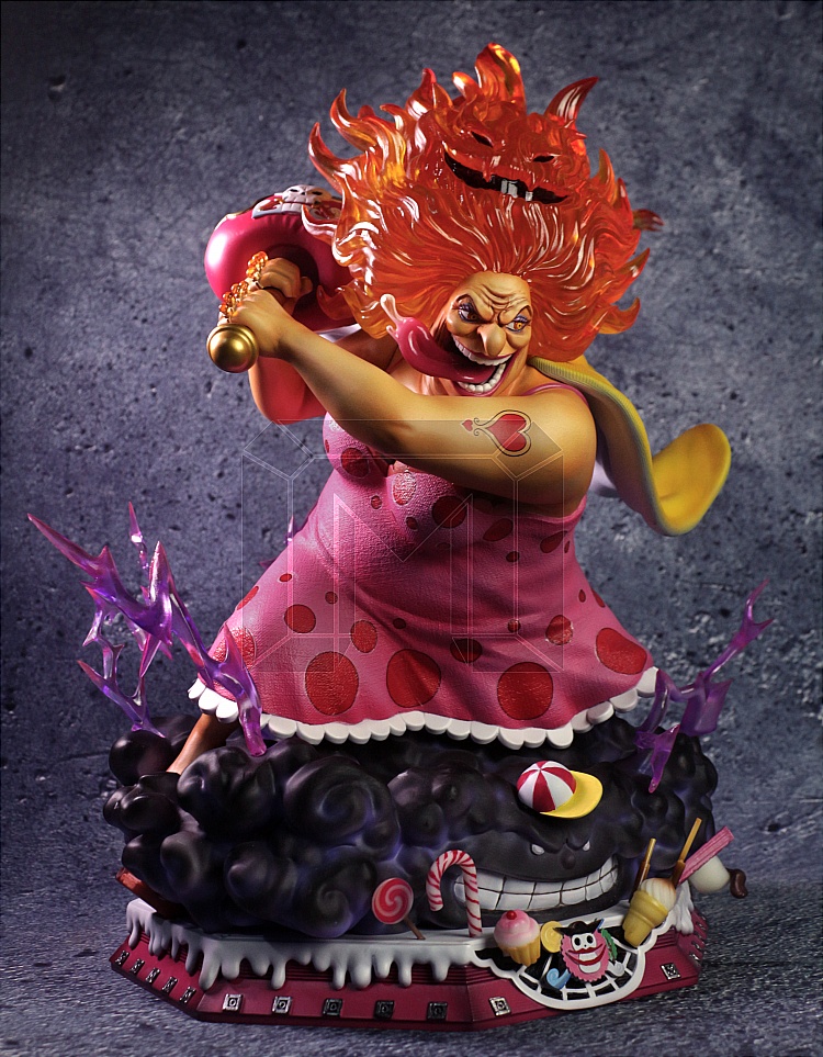 Chế độ chơi chùa dì Haizi loạt hoàng đế - Charlotte Ling Ling BIG MOM tượng tay - Capsule Đồ chơi / Búp bê / BJD / Đồ chơi binh sĩ mô hình búp bê