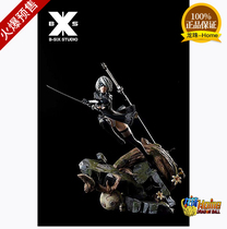 B - SIX Studio Neil Mechanical Age Resonance 2B Miss Limited Statue Handle