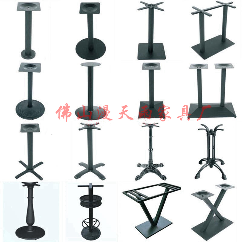 Iron table leg table frame scaffold marble cast iron table tableleg leg steel frame foot table foot table