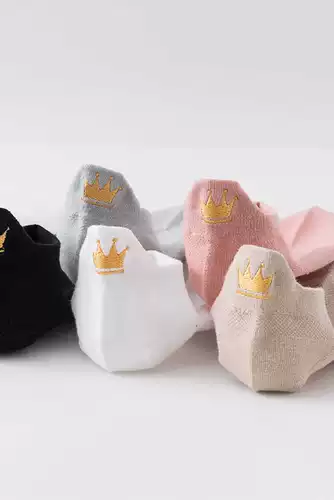 [10 паров] Женщины и носки Дамы в летнем, тонкая, простая неглубокая ниша с сеть