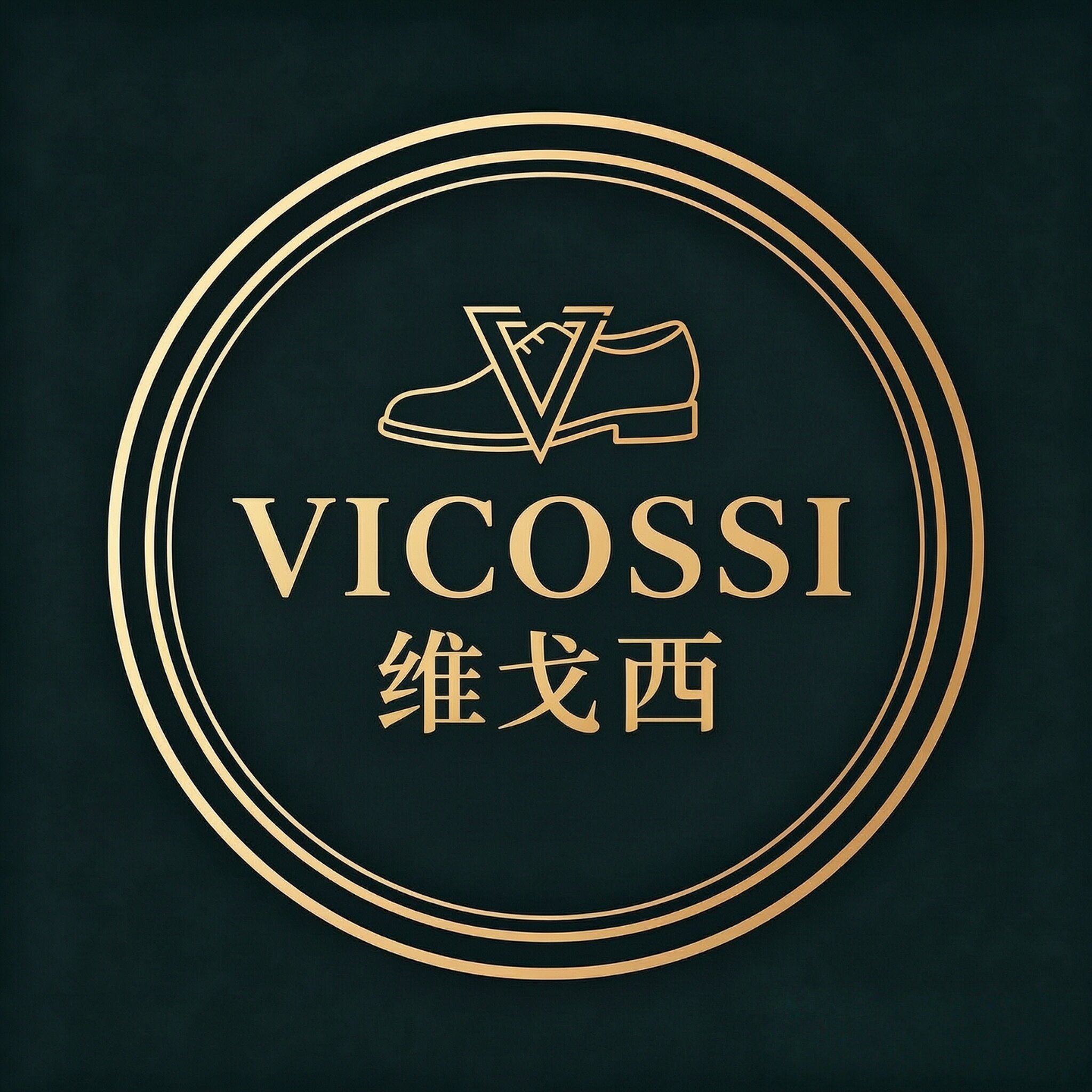 VICOSSI维戈西轻奢男鞋店的LOGO