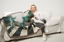  The Beatles The Beatles crossed the road band Nostalgic retro tapestry Living room decoration tapestry Foreign trade art