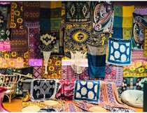 Turkish style foreign trade export art Nordic leisure blanket Tapestry Decorative blanket American country sofa blanket blanket