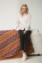  Foreign trade geometric Indian exotic style blanket Decorative blanket Sofa blanket Leisure blanket Original single tapestry Sofa cushion