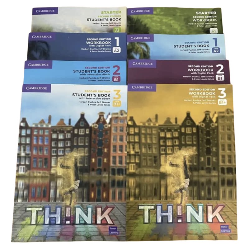 📚剑桥THINK第二版来袭!高清大字护眼道林纸,让你的英语学习更上一层楼🌟-考试类原版书-淘宝好物网