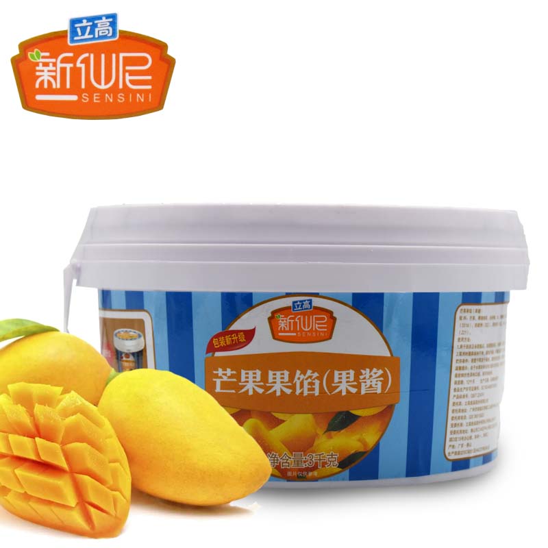 New Shini mango fruit filling 3kg jam bread cake Mousse West point sandwich decoration baking special