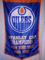 Foreign trade Egypt ice hockey de Monton oil team outdoor Flag car Flag series Edmonton Oilers Flag