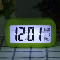 Alarm clock Creative alarm clock Student bedside clock Simple modern bedside female lazy fashion multi-functional personality art