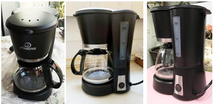 máy pha cafe breville Ấm trà nấu nhanh thương mại đơn giản và đẹp hiện đại 6-10 tách cà phê nồi phòng khách máy pha cà phê công suất lớn nhiệt - Máy pha cà phê máy pha cà phê cho quán nhỏ