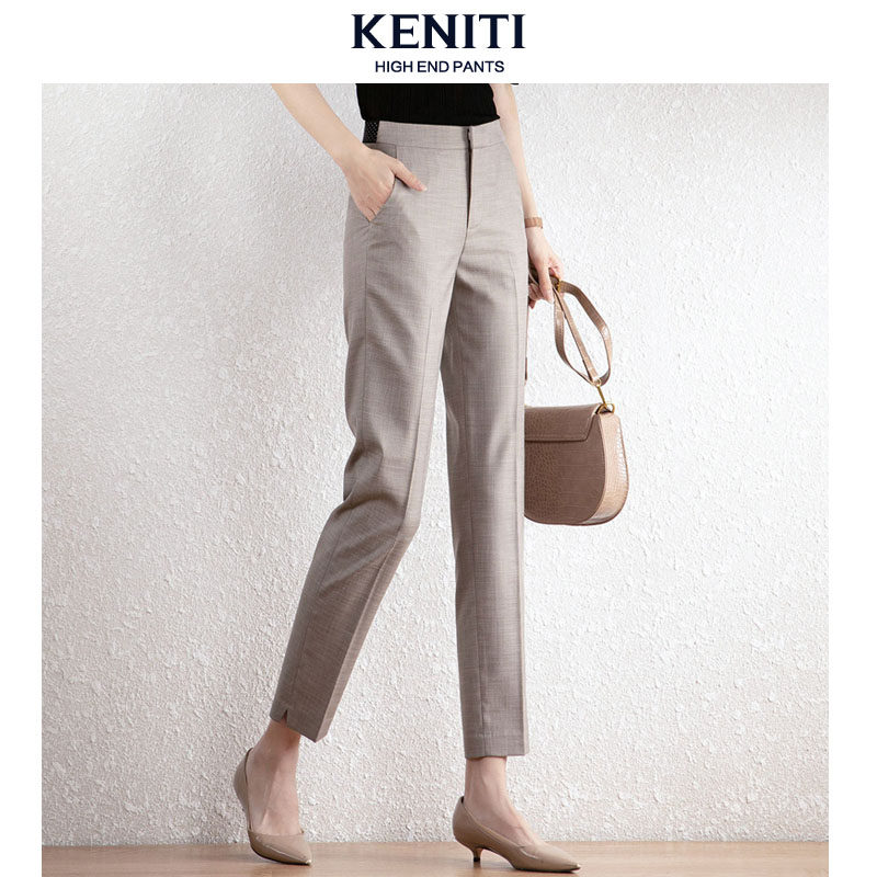 2025 summer new arrival: cropped blazer pants  your slimming secret weapon  for effortless style!