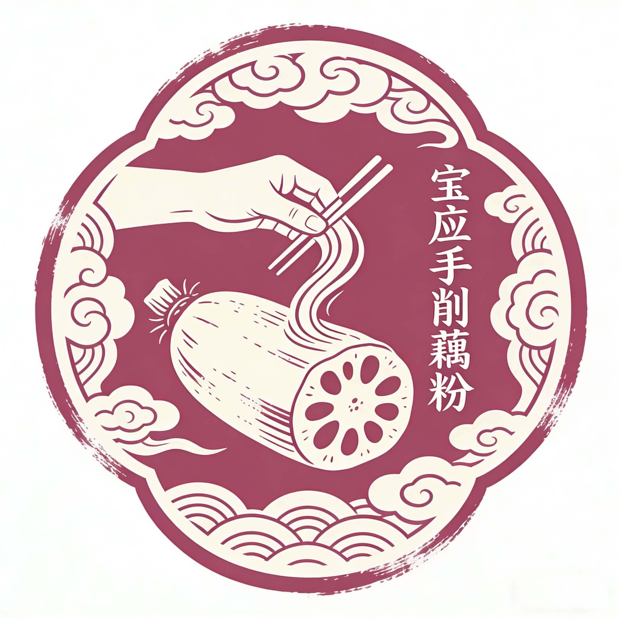 宝应手削藕粉