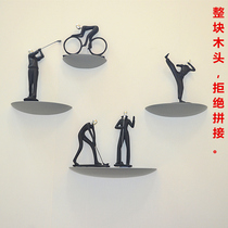 Wall Shelf Grey Solid Wood Semi-circular Separator Flower Racks Bookshelves Solid Wood Wall-mounted Decorative Shop Exhibition Racks