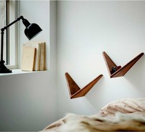 Nordic Wall Shelf Creative Butterfly Shelf Wall-mounted Bookshelf Division-Like Inter-Board Shop Decoration Display Deck