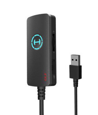 Comber HECATE GS02 7 1 track computer USB external connection sound card 3 5mm headphone to USB connector