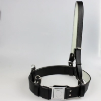 Кожа черная (квадратная голова)