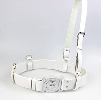 Кожаная белая (круглая голова)