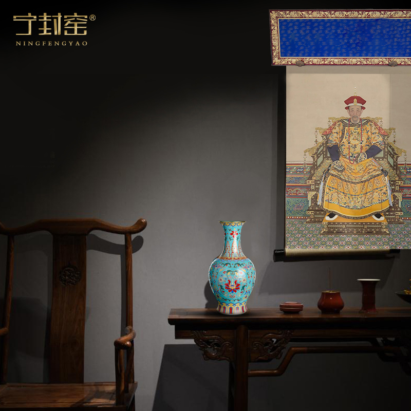 Better sealed up with archaize sitting room of new Chinese style ceramic furnishing articles jingdezhen porcelain of goddess of mercy bottle vase household large sitting room