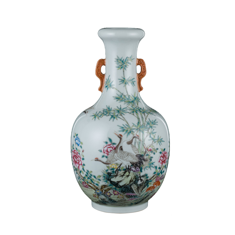 Better sealed up with pure manual imitation the qing yongzheng emperor qianlong lots of archaize ceramic vase orphan works [48] period