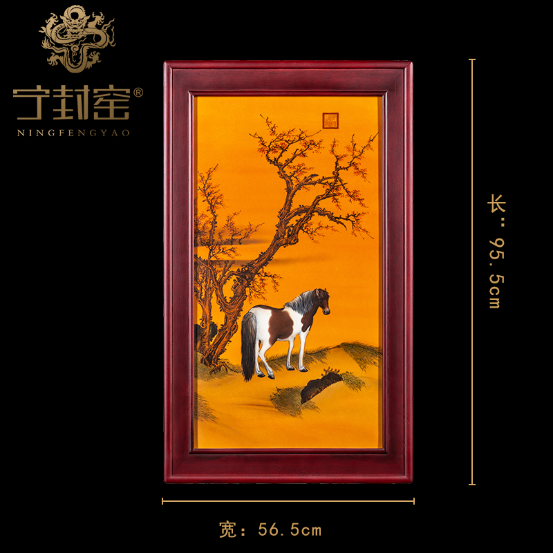 Ning sealed up with porcelain plate painter jingdezhen hand - made archaize to hang in the living room sofa setting wall porcelain plate painting ceramics