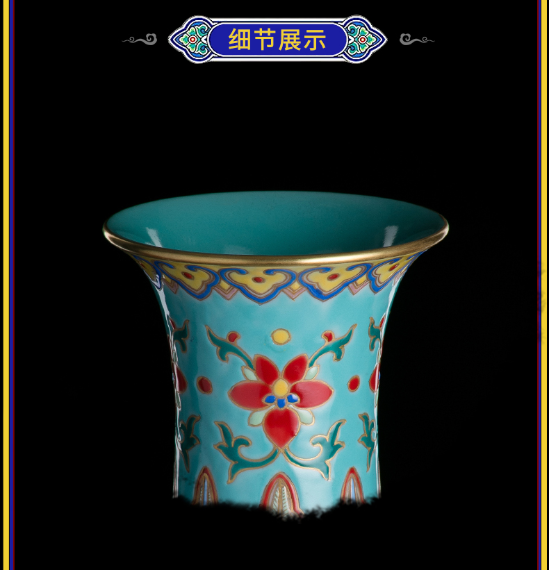 Better sealed up with archaize sitting room of new Chinese style ceramic furnishing articles jingdezhen porcelain of goddess of mercy bottle vase household large sitting room