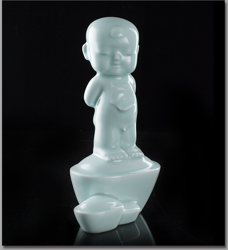 Better sealed up with ceramic household act the role ofing is tasted furnishing articles the new Chinese style art good fortune the boy sitting room office decoration