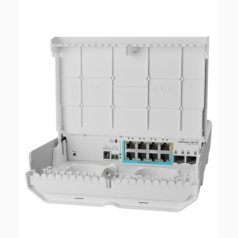 MikroTik netPower Lite 7R CSS610-1Gi-7R-2S OUT