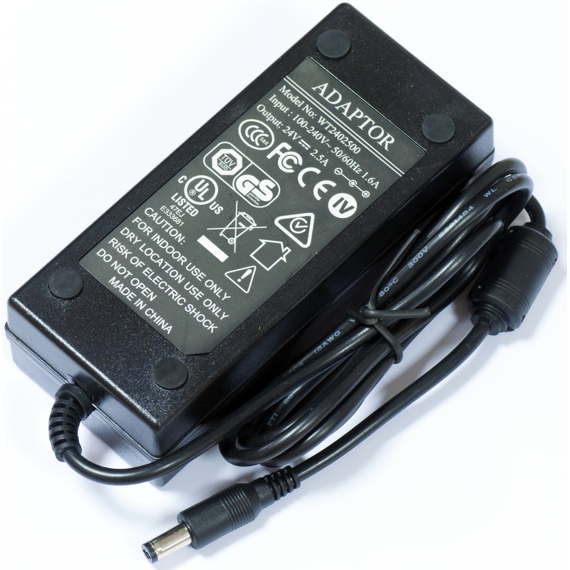 MikroTik 24V 2 5A power adapter