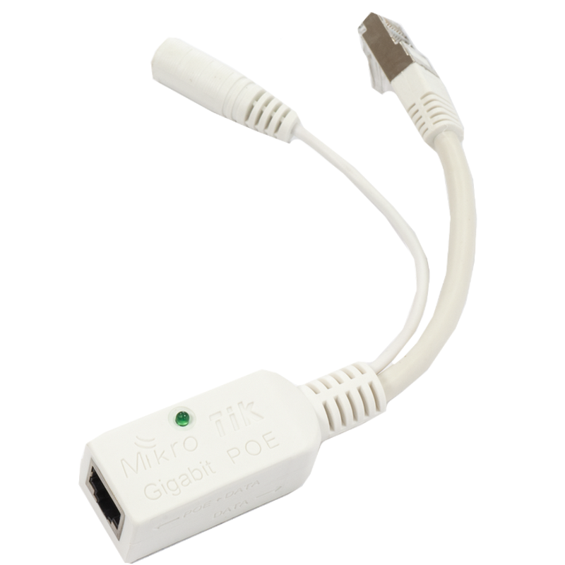 Mikrotik RBPOE RBGPOE ympa and gigabit POE connector