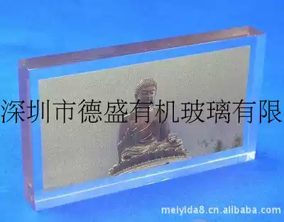 Acrylic seamless hot pressing display card Plexiglass advertising display card label card