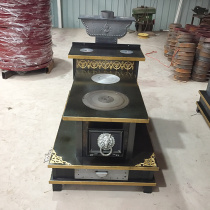 Heating stove household coal burning new indoor smokeless energy saving multifunctional living room rectangular winter firewood stove