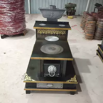 Heating stove household coal burning new indoor smokeless energy saving multifunctional living room rectangular winter firewood stove